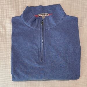 Peter Millar Blue Men's Quarter Zip